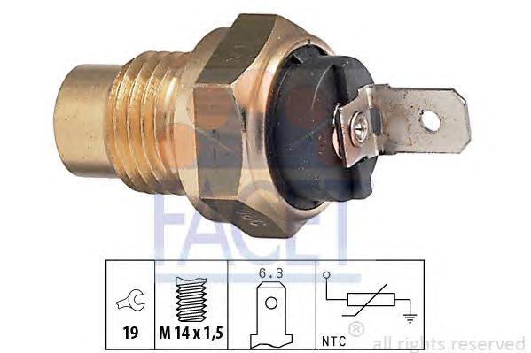 Senzor,temperatura ulei ALFA 145/155/33