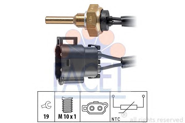 Senzor,temperatura lichid de racire VOLVO 850/S40/V40 2,0-2.9