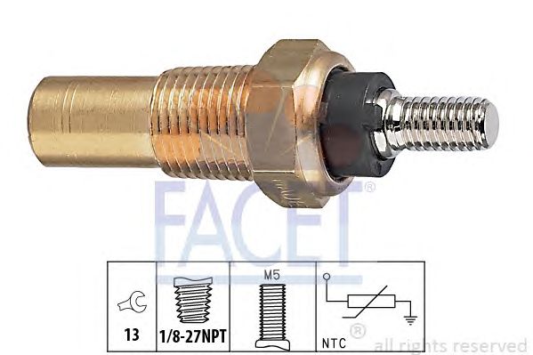 Senzor,temperatura lichid de racire FORD ESCORT/SIERRA 86