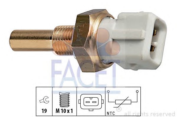 Senzor,temperatura lichid de racire VW A80/100/PASSAT