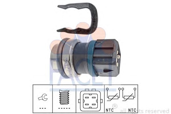 Senzor,temperatura lichid de racire VW DIESEL