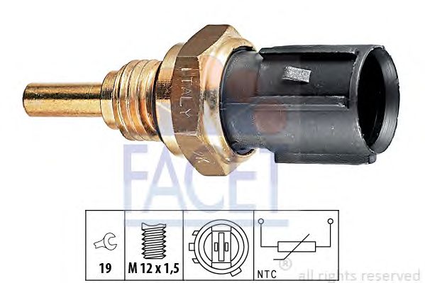 Senzor,temperatura ulei HONDA ACCORD 90-