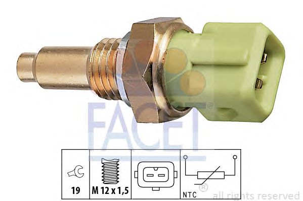 Senzor,temperatura lichid de racire FIAT BRAVA/BRAVO MAREA 1,6 16V