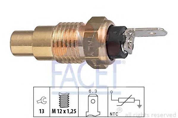 Senzor,temperatura lichid de racire NISSAN ALMERA/SUNNY 1,4/1,6