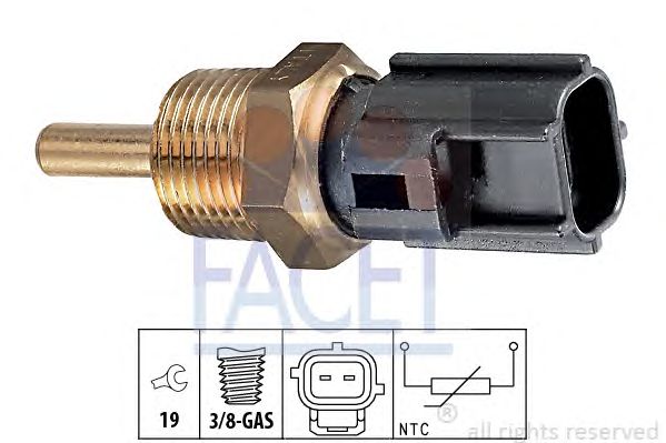 Senzor,temperatura lichid de racire MITSUHISHI COLT/LANCER 91-