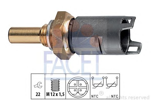 Senzor,temperatura lichid de racire BMW E36/E39/E38/E31 1,8-4,0