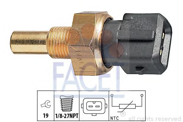 Senzor,temperatura lichid de racire OPEL ASTRA F/G 1,7TD -00