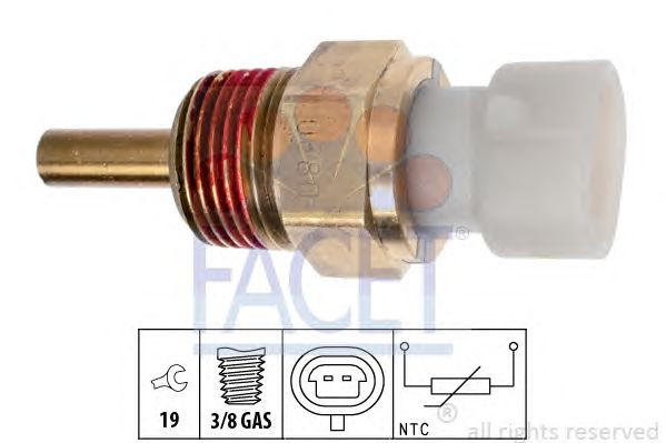 Senzor,temperatura lichid de racire OPEL ANTARA 2,0CDTI 06-