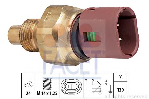 Senzor,temperatura lichid de racire RENAULT MEGANE 1,4-1,6