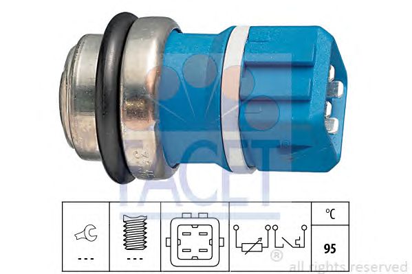 Senzor,temperatura lichid de racire VW T4 1,9-2,5D/TD/TDI