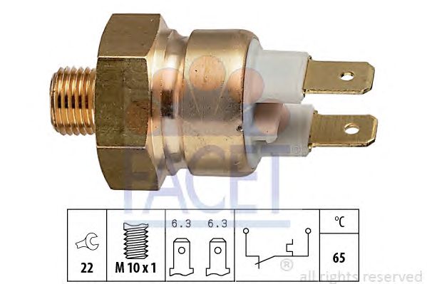 Comutator temperatura, racire VW PASSAT 1,6i 88-91