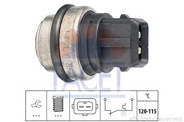 Comutator temperatura, ventilator radiator OPEL VECTRA B 1,7TD/2,0DT