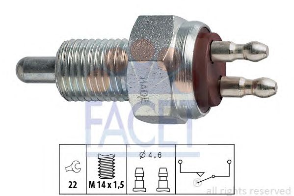 Comutator, lampa marsalier FORD SIERRA -93 ALL M