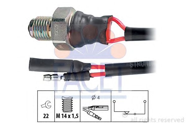 Comutator, lampa marsalier OPEL FRONTERA A/B