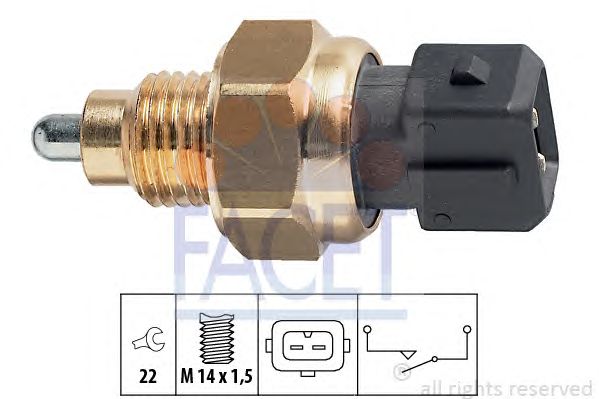 Comutator, lampa marsalier PEUGEOT CITROEN/RENAULT