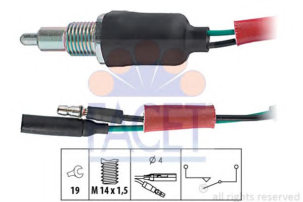 Comutator, lampa marsalier HONDA ACCORD 92-