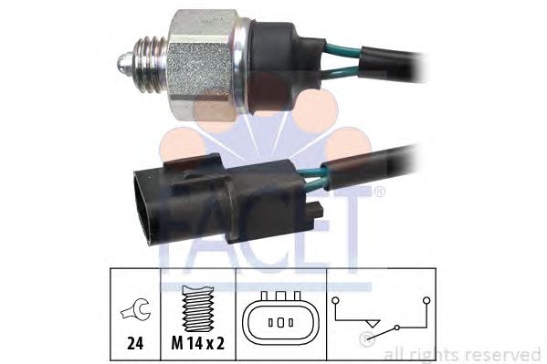 Comutator, lampa marsalier