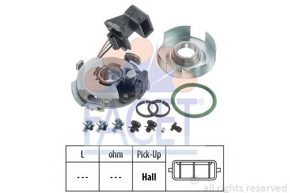 senzor,impulsuri aprindere VW GOLF 1,6/1,8 PN/HV -92