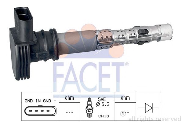 bobina de inductie VW 2,0FSI 03- GOLF 5