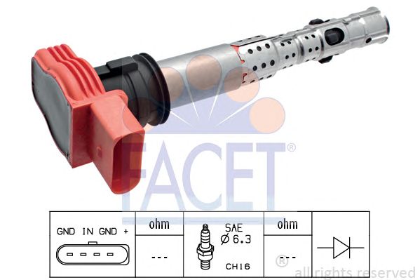 bobina de inductie VW 2,0FSI A4 02-04