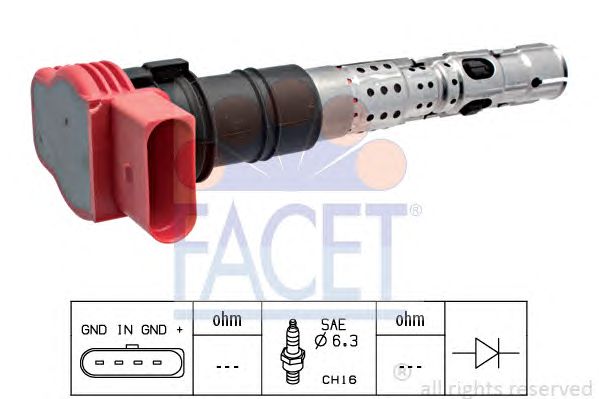 bobina de inductie VW 3,7-4,2 A4/6/8 02-