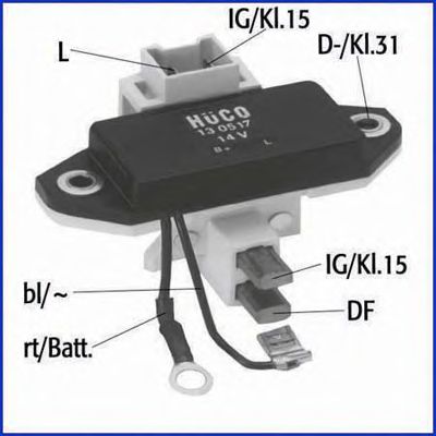 Regulator, alternator