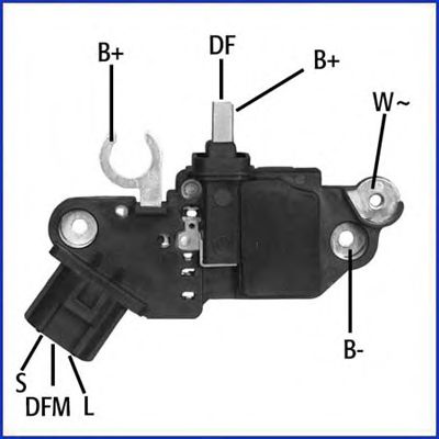 Regulator, alternator