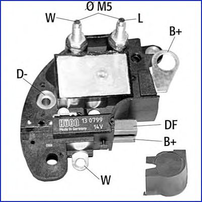 Regulator, alternator