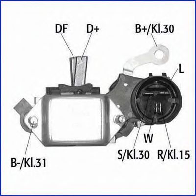 Regulator, alternator