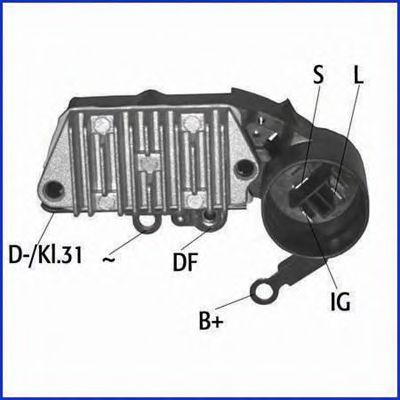 Regulator, alternator