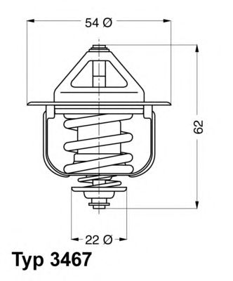 termostat,lichid racire OPEL 85C 1,7TDS 92-