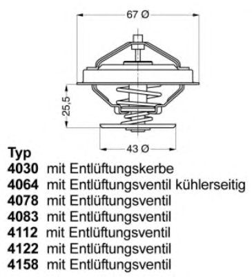 termostat,lichid racire; termostat,lichid racire