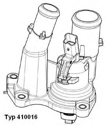 termostat,lichid racire FORD DOHC 98C FOCUS 04- 1,6TI HXDA