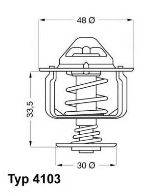 termostat,lichid racire TOYOTA CAMRY/CELICA/AVENSIS