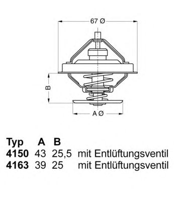 termostat,lichid racire IVECO EUROSTAR/ET/TS 14,0-17,0 -02