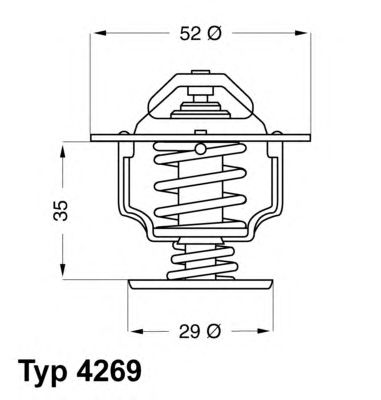 termostat,lichid racire HONDA CIVIC