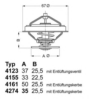 termostat,lichid racire VW 87C A4 2,6-2,8;A6 2,6-4,2; A8 2,8