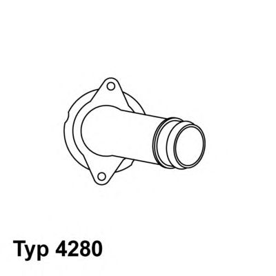 termostat,lichid racire MERCEDES-BENZ OM605 80C