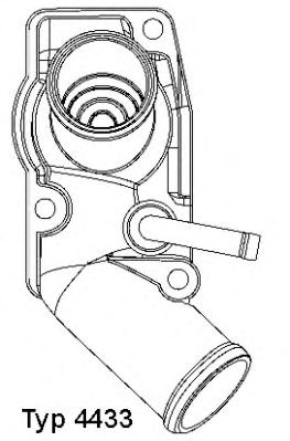 termostat,lichid racire OPEL 2,0DTI/2,2DTI ASTRA