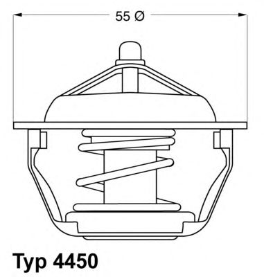 termostat,lichid racire CITROEN 83C 1,9TD JUMPER 94-