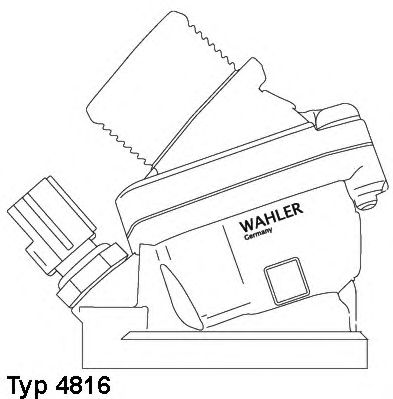 termostat,lichid racire VOLVO 90C S60/V70 2,4/2,4D 01-