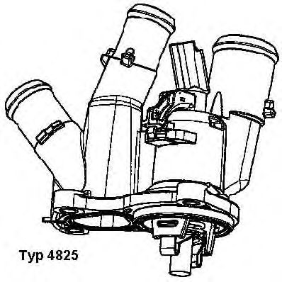 termostat,lichid racire FORD DOHC 98C FOCUS 04- 1,6TI HXDA