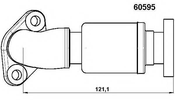 Conducta tubulara, Supapa-AGR MERCEDES-BENZ SPRINTER / VITO (OM 611.980 / OM 611.987 / OM 611.981)