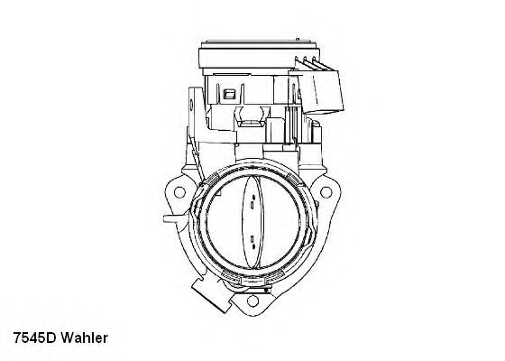 Carcasa clapeta MERCEDES-BENZ W169 A 200 CDI 04-12