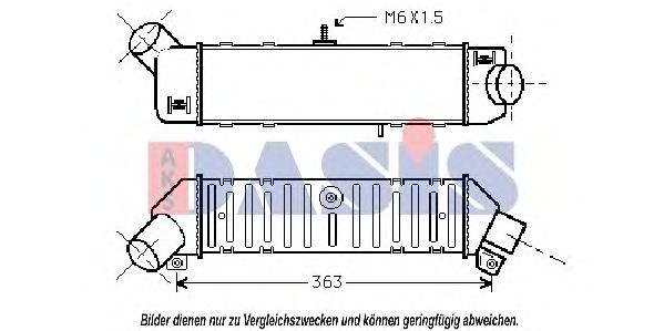 Intercooler, compresor