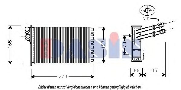 Schimbator caldura, incalzire habitaclu