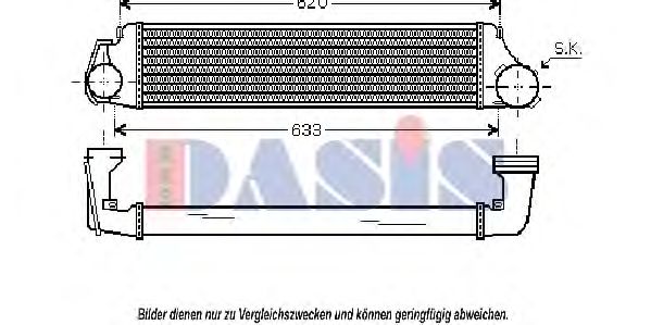 Intercooler, compresor