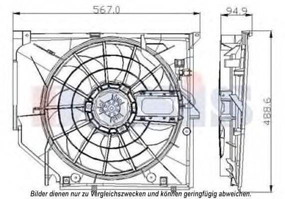 Ventilator, radiator