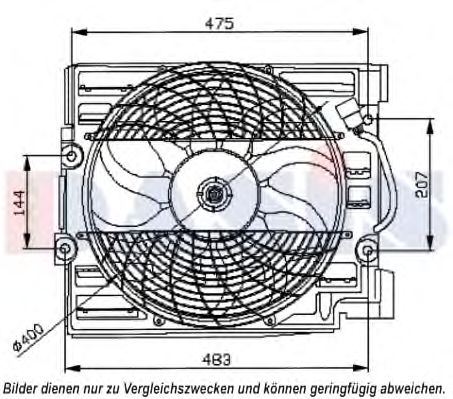 Ventilator, radiator