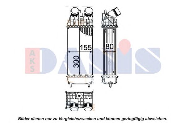 Intercooler, compresor